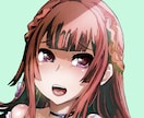 目を惹くSNSアイコン☆男女キャラ・動物♪描きます あなただけのオリジナルキャラをSNSアイコンに♪ イメージ7
