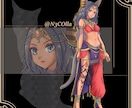 一枚絵・立ち絵イラスト描きます 商用利用可！アニメ塗りテイストでお描きします！ イメージ6