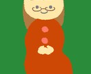 絵本風の似顔絵アイコン描けます 名刺やSNSアイコンに使える似顔絵アイコンをオーダーメイド。 イメージ5