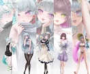 キャラクターイラスト制作します ご希望に合わせて丁寧に存在感あるイラストを制作します。 イメージ1