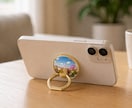 世界にひとつだけのスマホリングつくります ペットなどの好きなお写真で、世界にひとつだけのスマホリングを イメージ6
