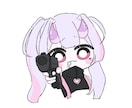 最短即日納品！可愛いちびきゃらを描きます ガサガサ線画でゆるっとかわいく！商用利用OK！ イメージ5