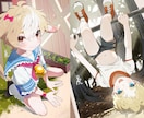可愛い少年少女‼️立ち絵一枚絵描きます 少年少女の絵はお任せください！！ イメージ4