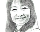 真摯な肖像画（鉛筆画）を提供します あなたの肖像画で現代アートを制作しよう！　。 イメージ4