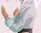 男性特化(女性も可)のイラスト制作いたします はっきりとした雰囲気のイラストが得意です イメージ3