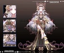 現役ゲーム会社のキャラ専門でございます 表情三つ無料、修正無料、商用無料、著作権無料 イメージ4