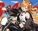 Vtuber・配信者向け！一枚絵制作します サムネ・MV・配信・グッズなどに使える一枚絵を制作します！ イメージ4