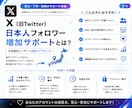 X（旧Twitter）のフォロワー増やします Xの収益化をサポートいたします！ イメージ5