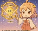 四柱推命他★迷いの霧→晴「運命の座標」を算出します １１種のAI占い。最強天体観測システムが弾き出す「絶対座標」 イメージ1