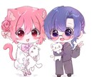 可愛いデフォルメ全身イラスト描きます もちもち！全身デフォルメ♡あなたオリジナル♪ イメージ4