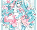 ポップで可愛いイラストをお描きします アイコン、立ち絵、動画・配信イラスト、グッズなど イメージ7