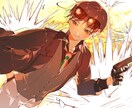 商用利用可！【キャラクター・1枚絵】描けます YouTubeサムネなどに！立ち絵から複雑な一枚絵まで イメージ5
