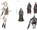 イラスト作成致します アイコン・立ち絵・一枚絵など幅広く対応します。 イメージ3
