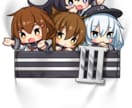 SNSアイコンに☆　デフォルメイラスト描きます かわいいデフォルメアイコンを制作したい方に イメージ4