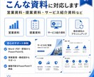 営業資料・提案資料をPowerPointで整えます 情報整理からレイアウト調整まで丁寧に対応 イメージ2