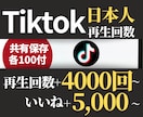 ついに出た！Tiktok日本人限定再生を提供します 日本のトレンドに乗りたいならこのセットがオススメ！宣伝にも◎ イメージ1