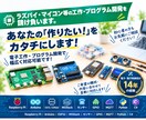 ラズパイ等の電子工作/プログラム開発を手伝います Python・スマホ連携、こんなものを作りたい！を考えます！ イメージ1