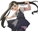 アニメ調のイラスト（ループ動画）を作成します アニメ調のイラスト、簡単なループ動画を作成します。 イメージ4