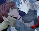 youtubeやショートMV動画のイラスト描きます 簡易アニメーションにするためのパーツ分け可能です！ イメージ2