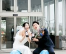 前撮り／街撮り）ウェディングフォトを撮影します あなたの想い出の街でウェディングフォトを撮影しませんか？ イメージ7