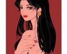 理想のアイコン、キャラデザのイラスト制作致します SNSや動画配信などなど様々にお使いください♪ イメージ4