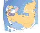 ケモノ、獣人キャラクターのイラストを描きます ふわふわでかわいいイラストが欲しい方へ イメージ3