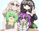 動画やサムネ、自分用に！オリジナルイラスト描きます シンプルでカワイイを提供します！！ イメージ4