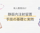 新人看護師向けのスターターセット3項目あります 新人看護師向けルートキープ・静脈注射・採血マニュアル イメージ2
