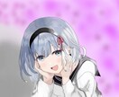 かわいい女のイラスト描きます イラストクオリティの可愛さと安さの両立 イメージ4