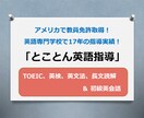 TOEIC、英検、英文法、初級英会話承ります アメリカで教員免許取得後、英語専門学校で17年間の指導実績！ イメージ1
