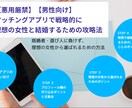 アプリで理想の女性と結婚するための攻略法を教えます 既婚者遊び人に負けずにアプリで結婚相手を探したいあなたに！ イメージ2