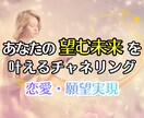 望む未来とエネルギーを繋ぎ魂チャネリングします 今月までスタート価格！恋愛・願望実現など未来の扉を開きます イメージ1