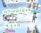 イベント、講演会チラシ作成します 真面目から手描きまで、なるみ堂得意の似顔絵入りもできます イメージ3