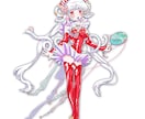 個性強めな立ち絵描けます フリルやレース、細かい個性的な装飾描けます！ イメージ4