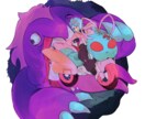 90年代のレトロチックでパワフルな絵をお届けます アイコン・歌ってみたサムネ・立ち絵作成など イメージ9