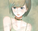 SNSアイコンに最適！厚塗りイラスト描きます 綺麗系の女の子を中心にアイコンやオリキャラなど描きます！ イメージ1