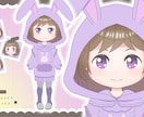 Live2Dのパーツ分け＆モデリングします 高可動＆豊かな表情で、心を動かす生きたVtuberモデル制作 イメージ4