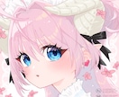 SNSなどに！アイコン描きます 小さくても目を惹くアイコンを制作します！ イメージ2