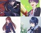 多様な用途に合わせたイラスト描きます 様々な絵柄に対応可能✩キャラクターデザインも受付中 イメージ10