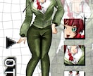立ち絵をお描きします ✧ゲーム/動画内キャラ/TRPG/配信待機画面など✧ イメージ4