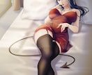 キャラクターイラストをお描きします バストアップだけじゃない！ご希望のイラストを制作致します！ イメージ1