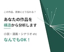 読者導線から作品の伝わり方を分析します 読者にどう伝わる？を分析／小説・漫画・シナリオ等なんでもOK イメージ1