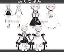 可愛い★ハイクオリティなlive2Dモデル作ります キャラクターデザイン～モデリングまで一括制作！ イメージ6