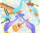 最短5日、イラスト制作します ポップでかわいいイラストが得意です！ イメージ3