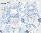 パーツ分け・立ち絵を制作致します 厚塗りを用いたリッチな質感が魅力です イメージ2
