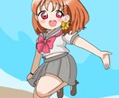 書き直しオッケー！かわいいSNSアイコン描きます リクエストされた可愛い女の子のイラストを描きます！ イメージ2