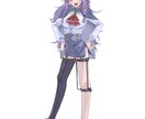 オリキャラの立ち絵描きます 可愛く綺麗な絵柄♪IRIAMのアバターやTRPGの立ち絵に！ イメージ3