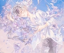 キラキラした儚いイラストを制作します 動画、サムネイル、アイコン、ヘッダー、プレゼント用に！ イメージ5