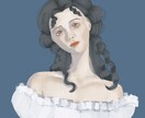 儚げで美しいアイコンイラスト描きます ✤独特な油絵タッチイラストで、貴方の世界観を表現✤ イメージ2