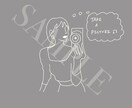 シンプルでお洒落な絵を描きます 撮った写真をお洒落なイラストに変えます。 イメージ2